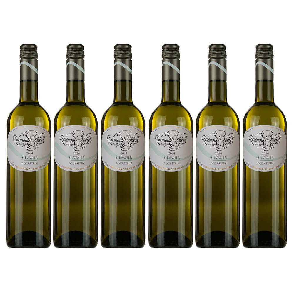 Unser Wein des Monats Oktober: 2024er Groß-Winternheimer Bockstein Grüner Silvaner Spätlese trocken 0,75l